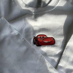 EMBROIDER LIGHTNING MCQUEEN - SWEATSHIRT